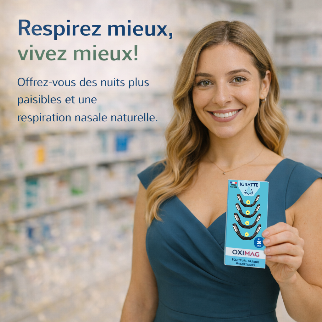 Vue 5 du dilatateur nasal OXIMAG
